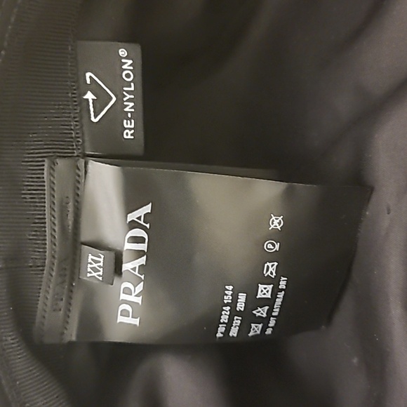 Prada Re-nylon black bucket hat. Size XXL - Picture 5 of 11